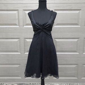 Jay Godfrey Cut Out Flowy Black Dress Size 8